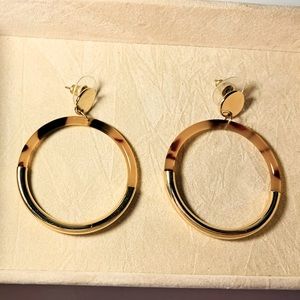 Tortoise hoop earring (free with any bundle!)